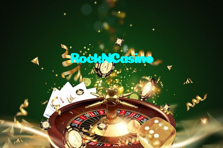 RockNCasino casino presented on mobile device in Pakistan with slots and live games